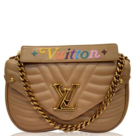 louis vuitton lv new wave chain bag|louis vuitton pochette with chain.